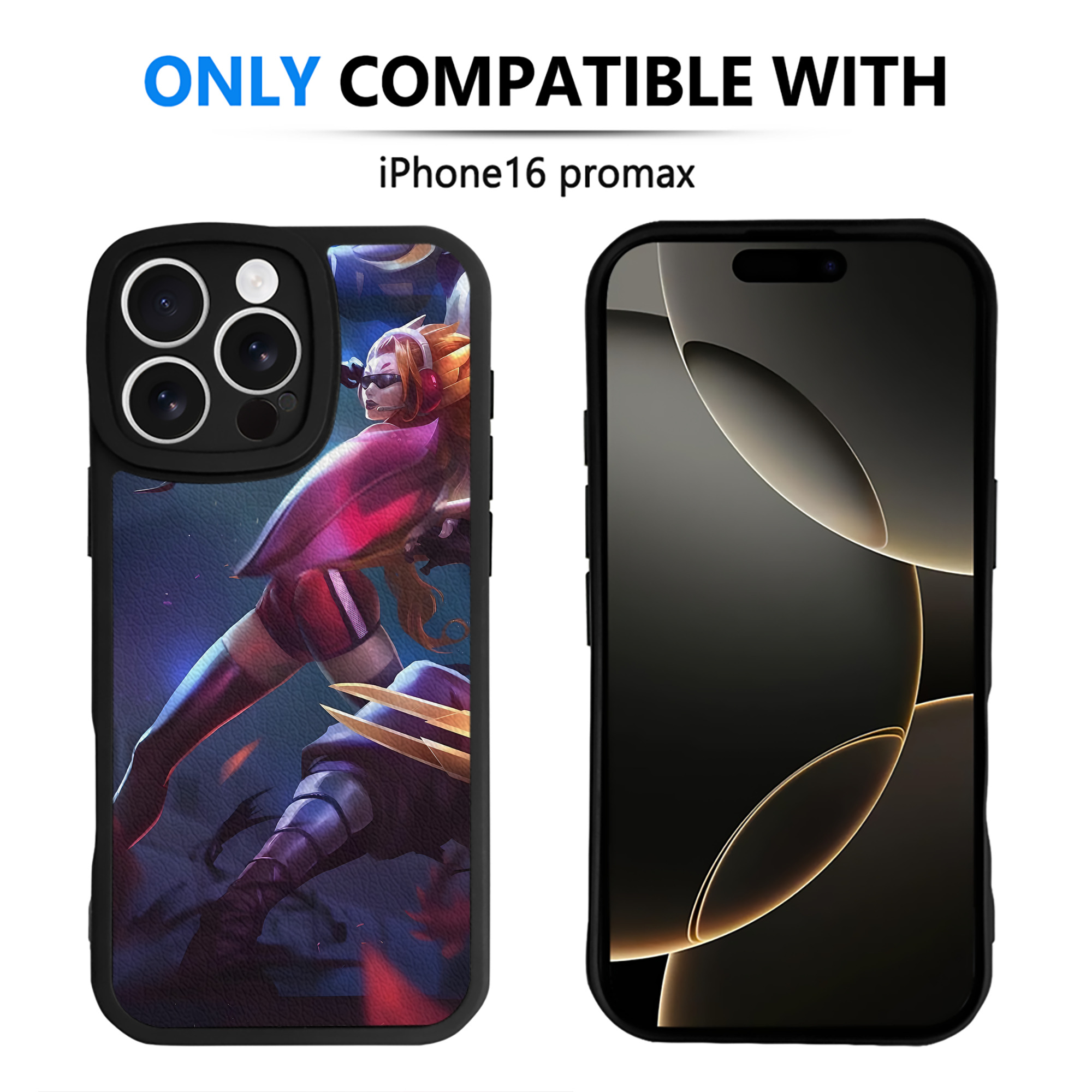 リーグ・オブ・レジェンド League of Legends LOL 【iPhone 16シリーズ対応】シリコンスマホケース（レザー調） 材質：シリコン